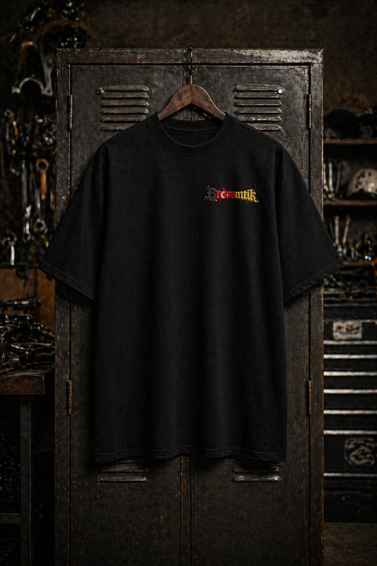 Bro'mantik Deutsch/Türkisch Oversized T-Shirt - 240 GSM premium GYM und Streetwear Tee