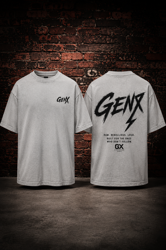 Oversized T-Shirt „GENX“ grey