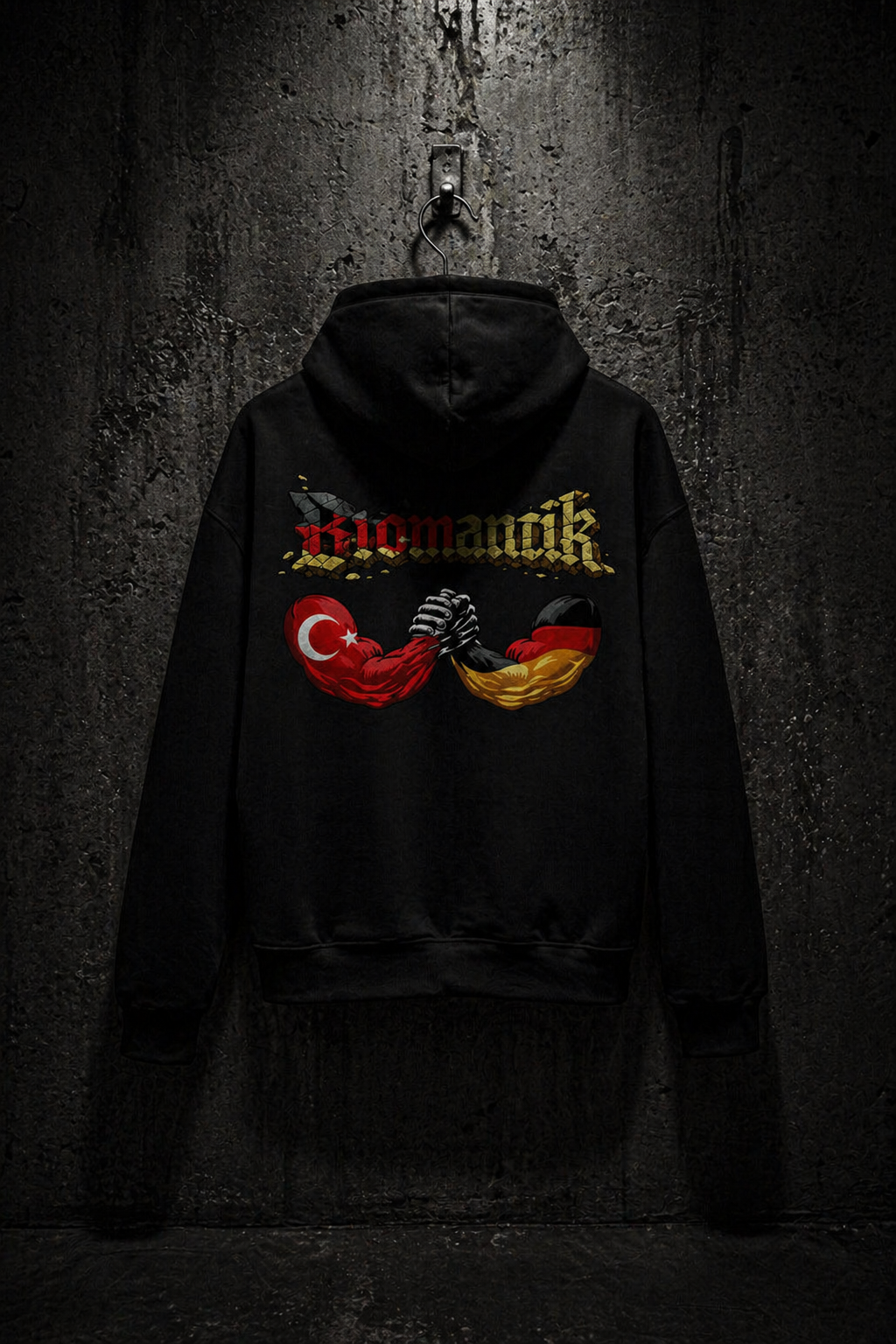 German-Turkish Brotherhood Hoodie - Oversized Streetwear with a Statement