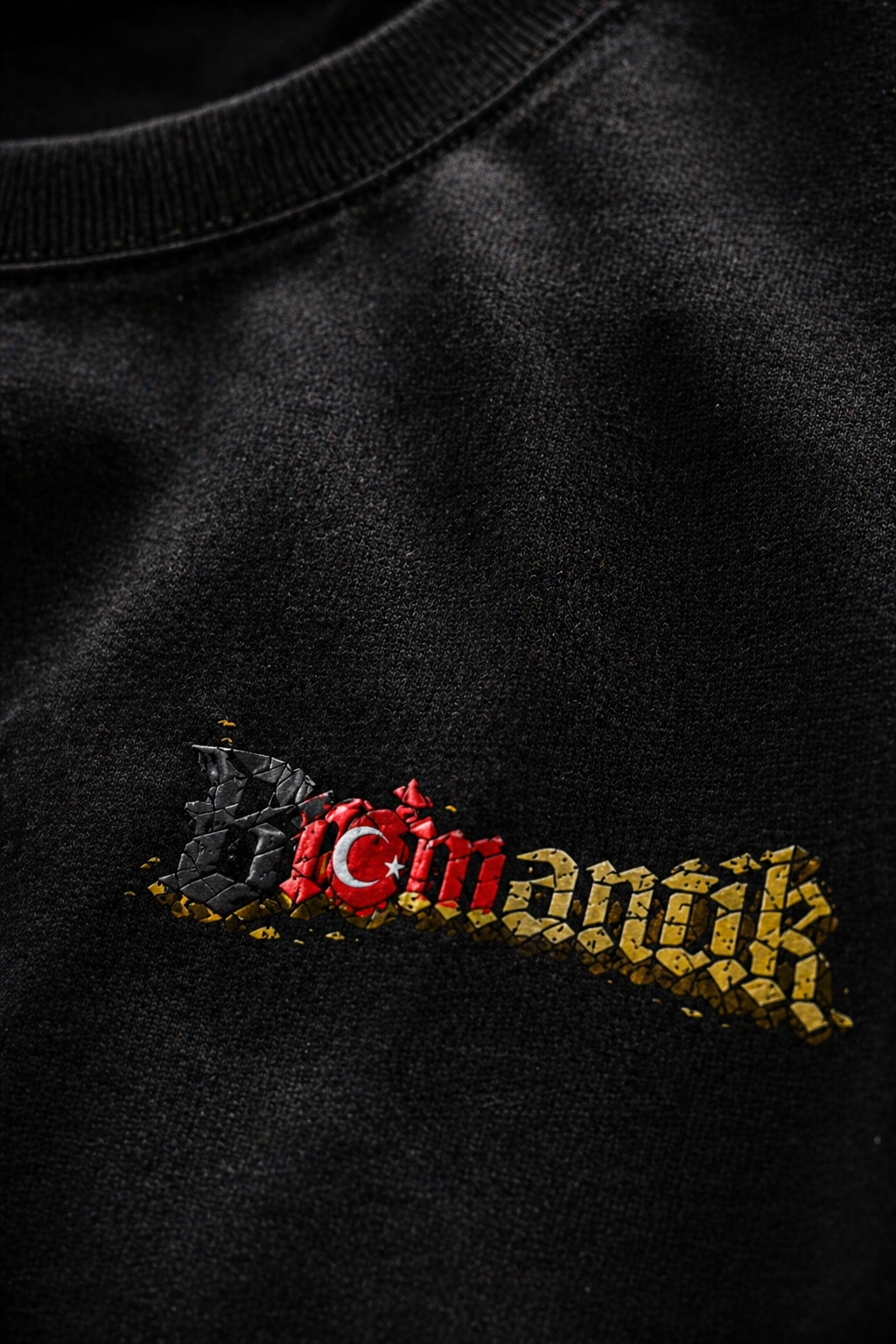 Bro'mantik Deutsch/Türkisch Oversized T-Shirt - 240 GSM premium GYM und Streetwear Tee